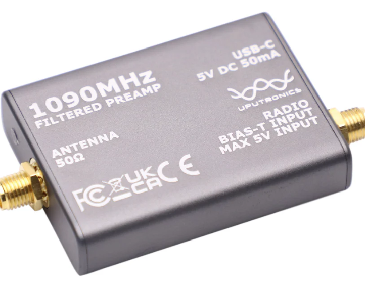 ADS-B 1090Mhz Filtered pre-amplifier